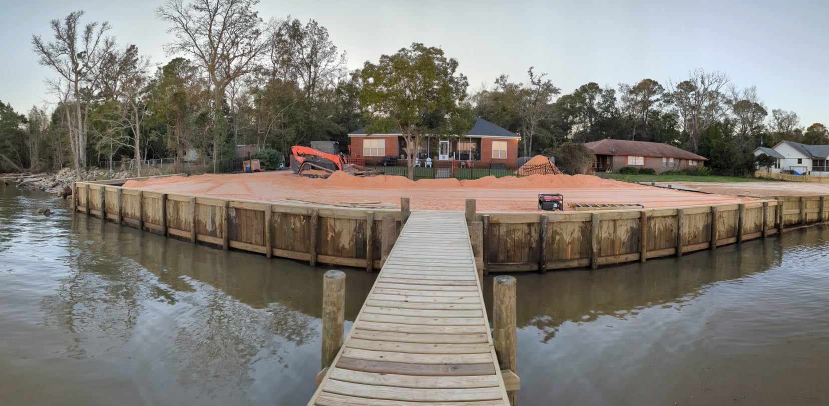 New Piers and Bulkhead Construction